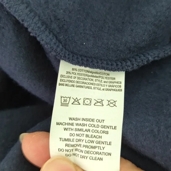 Fanatics Seattle Kraken Branded Primary Logo Pullover Hoodie Men's Navy Size 2XL - Picture 9 of 12